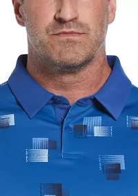 Big & Tall Printed Polo Shirt