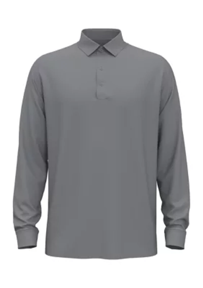 Men's Long Sleeve Soft Touch Polo