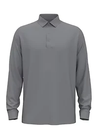 Men's Long Sleeve Soft Touch Polo