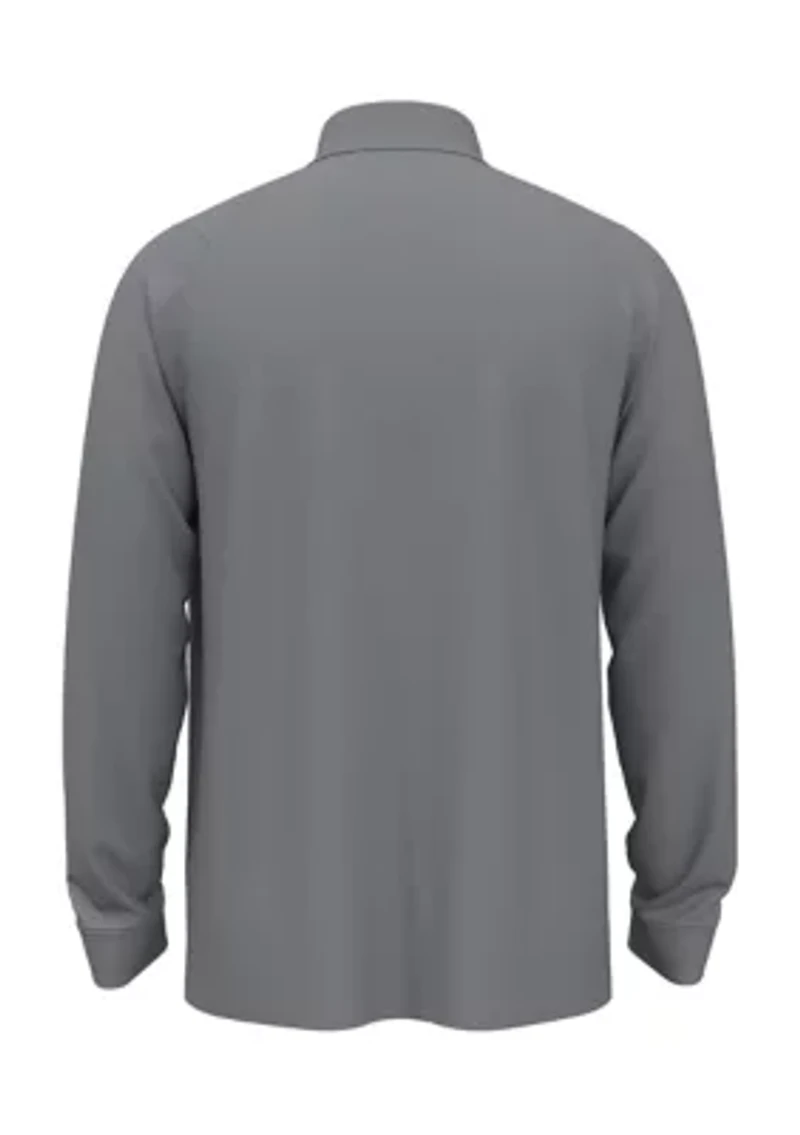 Men's Long Sleeve Soft Touch Polo