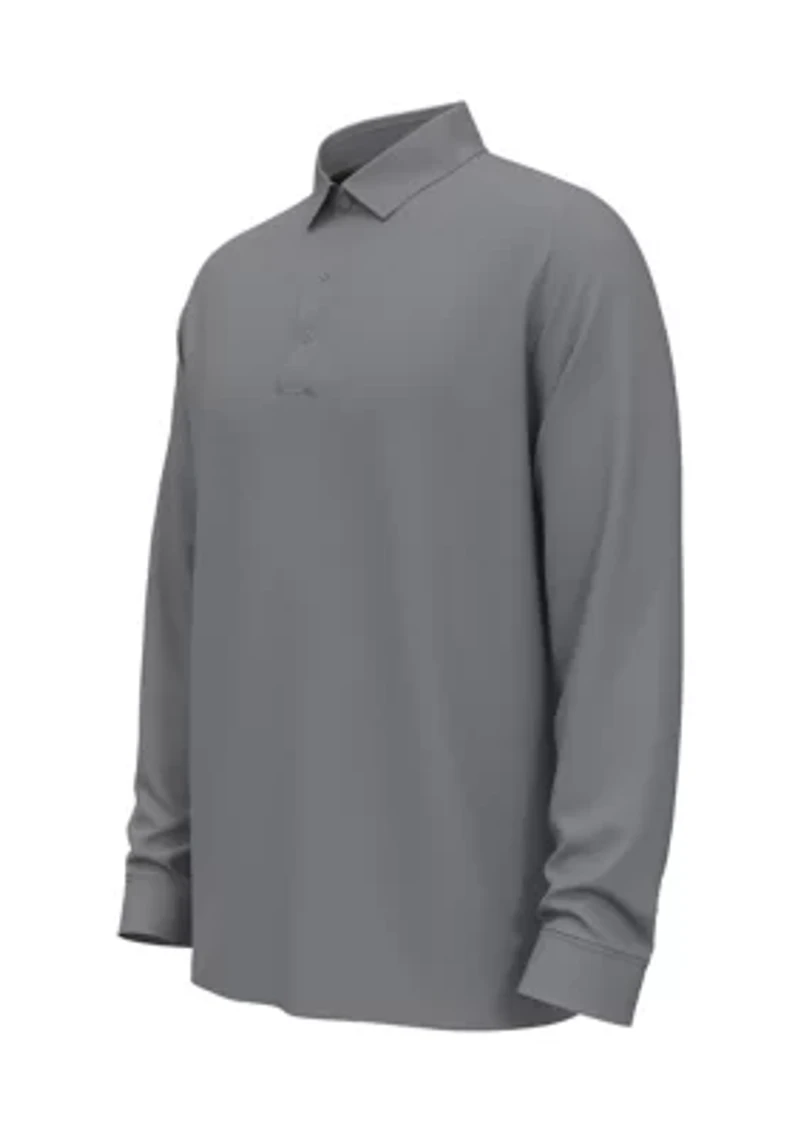 Men's Long Sleeve Soft Touch Polo
