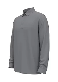 Men's Long Sleeve Soft Touch Polo