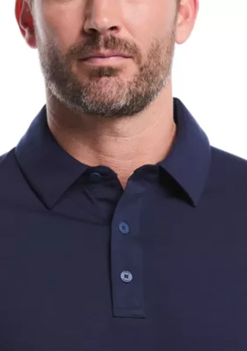 Men's Long Sleeve Soft Touch Polo