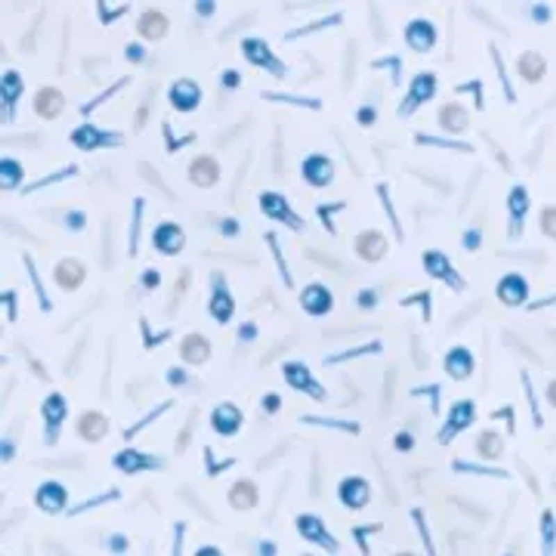 Men's Confetti Print Golf Polo Shirt