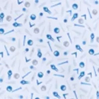 Men's Confetti Print Golf Polo Shirt