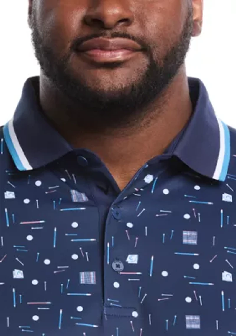 Big & Tall Short Sleeve Golf Polo Shirt