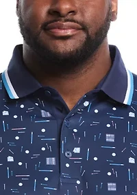 Big & Tall Short Sleeve Golf Polo Shirt