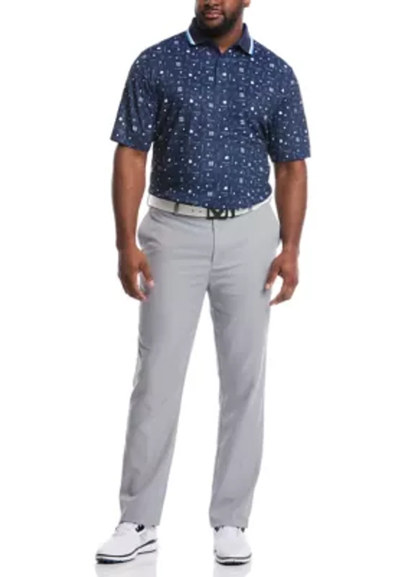 Big & Tall Short Sleeve Golf Polo Shirt