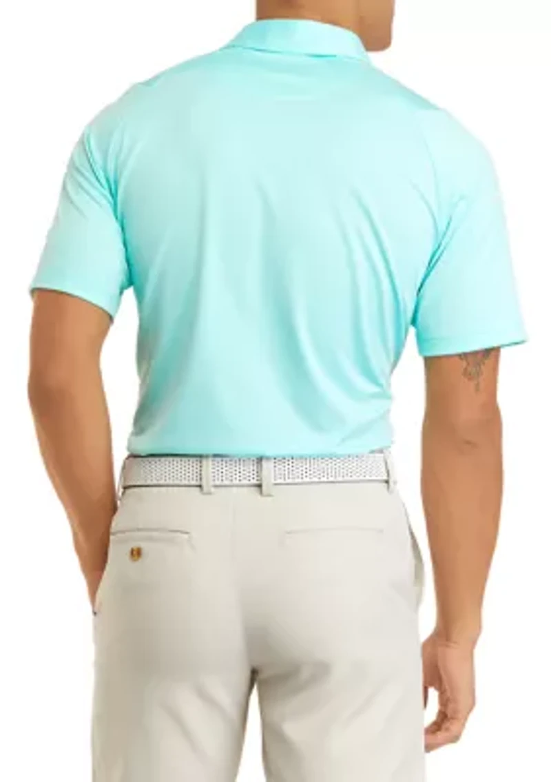 Men's Solid Swing Tech Short Sleeve Golf Polo Shirt