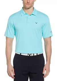 Big & Tall Pro Spin Chevron Jacquard Golf Polo Shirt