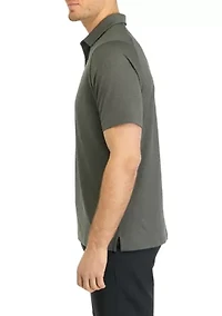 Men's Ventilated Classic Jacquard Polo Shirt