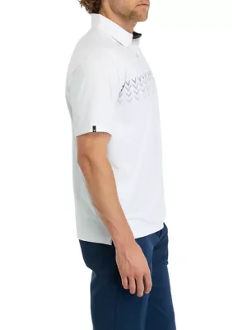 Trademark Color Block Polo Shirt