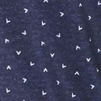 Men's Allover Chevron Print Short Sleeve Golf Polo Shirt