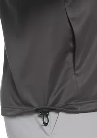 Big & Tall Full Zip Chevron Back Sleeveless Golf Vest