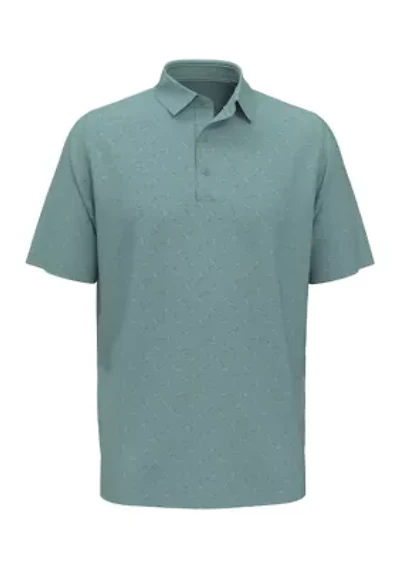 Men's Short Sleeve Allover Chevron Polo