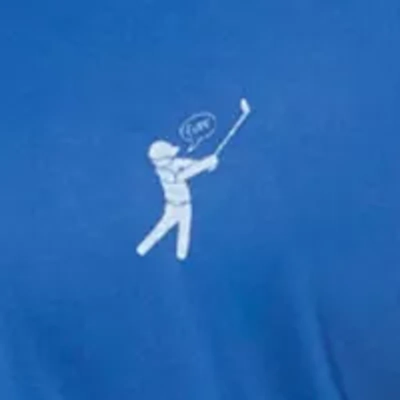 Men's Time Lapse Print Short Sleeve Golf Polo Shirt