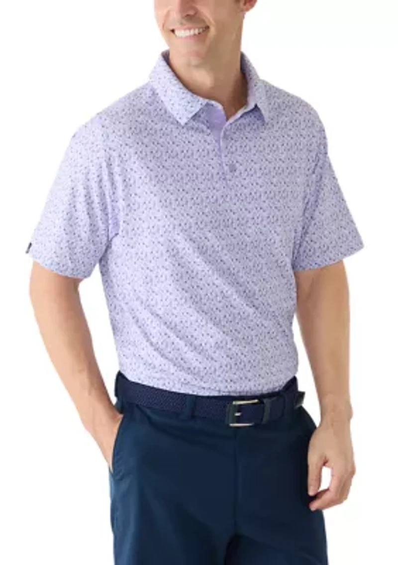 Men's Tile Gingham Print Shirt