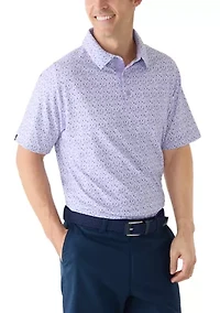 Men's Tile Gingham Print Shirt
