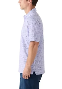 Men's Tile Gingham Print Shirt