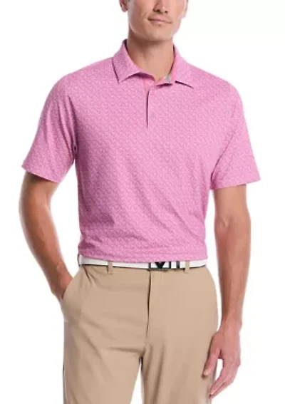 Men's Short Sleeve Timeless Abstract Pattern Shirt