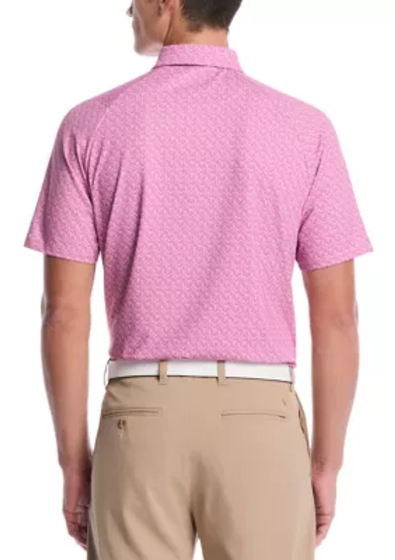 Men's Short Sleeve Timeless Abstract Pattern Shirt