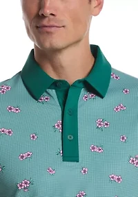 Men's Short Sleeve Azalea Gingham Print Shirt
