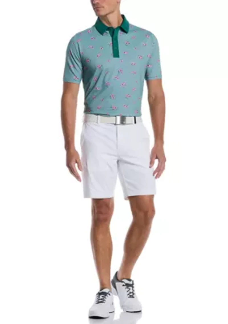 Men's Short Sleeve Azalea Gingham Print Shirt