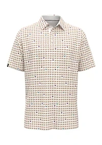 Men's Short Sleeve Pimento Polo Shirt