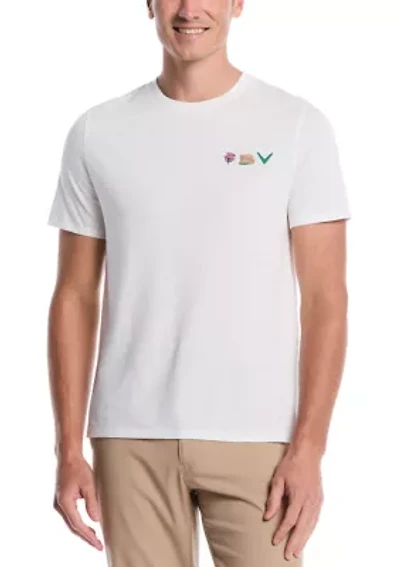 Men's Short Sleeve Masters Crew Neck T-Shirt