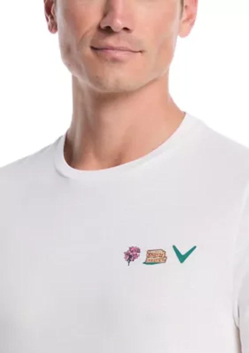 Men's Short Sleeve Masters Crew Neck T-Shirt