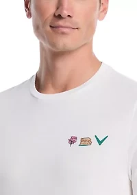 Men's Short Sleeve Masters Crew Neck T-Shirt