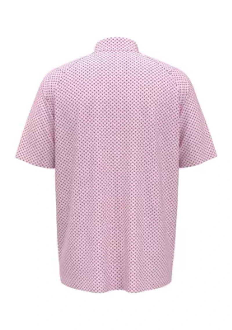 Men's Short Sleeve New Essential Golf Printed Polo Shirt