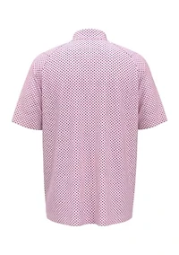 Men's Short Sleeve New Essential Golf Printed Polo Shirt