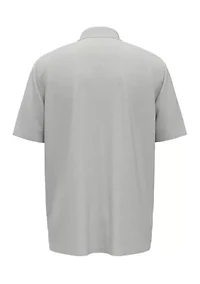Men's Short Sleeve Heathered Golf Polo Shirt