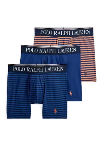 Set of 3 Flex Cooling Microfiber Boxer Briefs