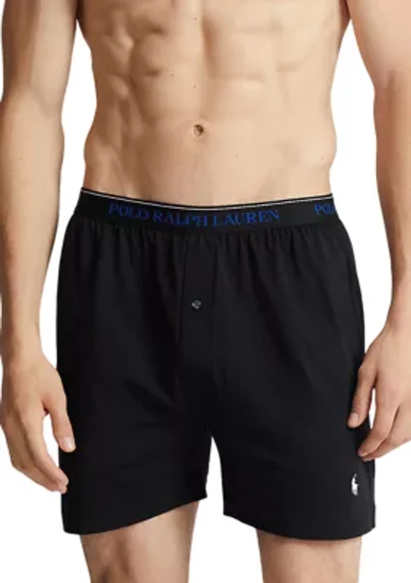 Classic Fit Knit Boxers - 6-Pack