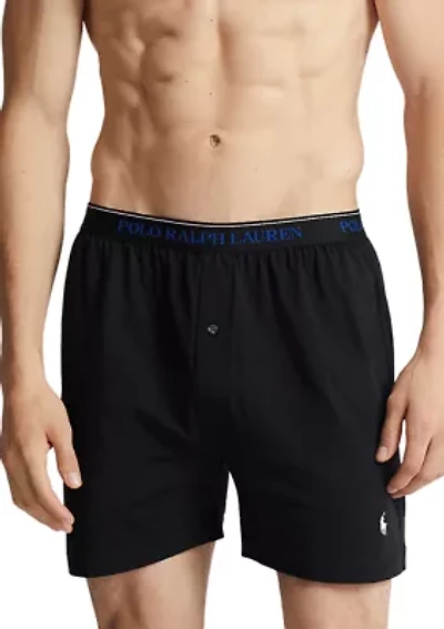 Classic Fit Knit Boxers - 6-Pack