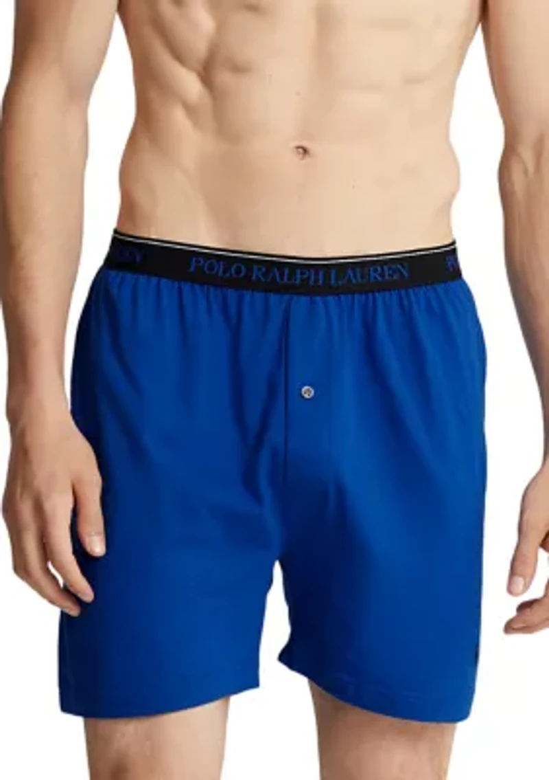 Classic Fit Knit Boxers - 6-Pack