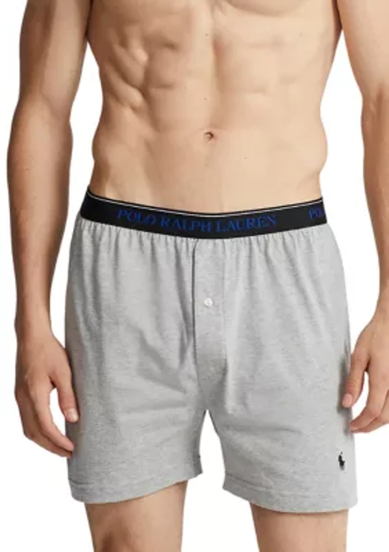 Classic Fit Knit Boxers - 6-Pack