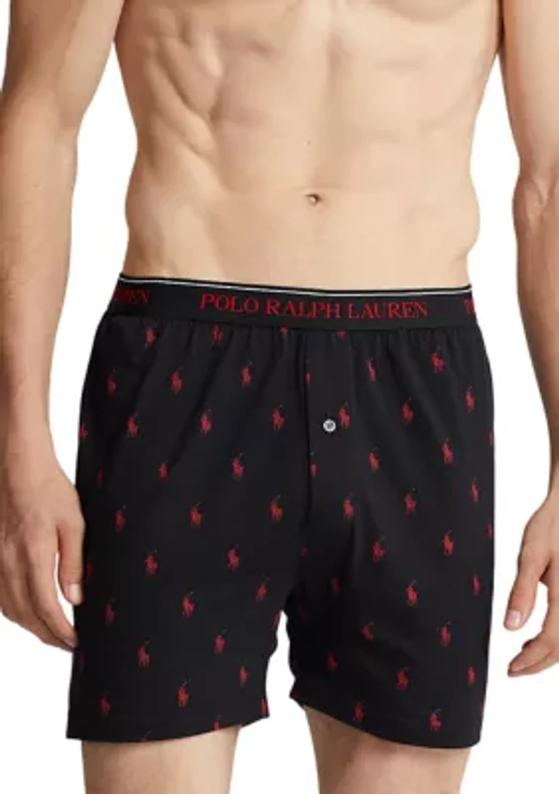 Classic Fit Knit Boxers - 6-Pack