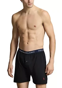 Classic Fit Knit Boxers - 6-Pack