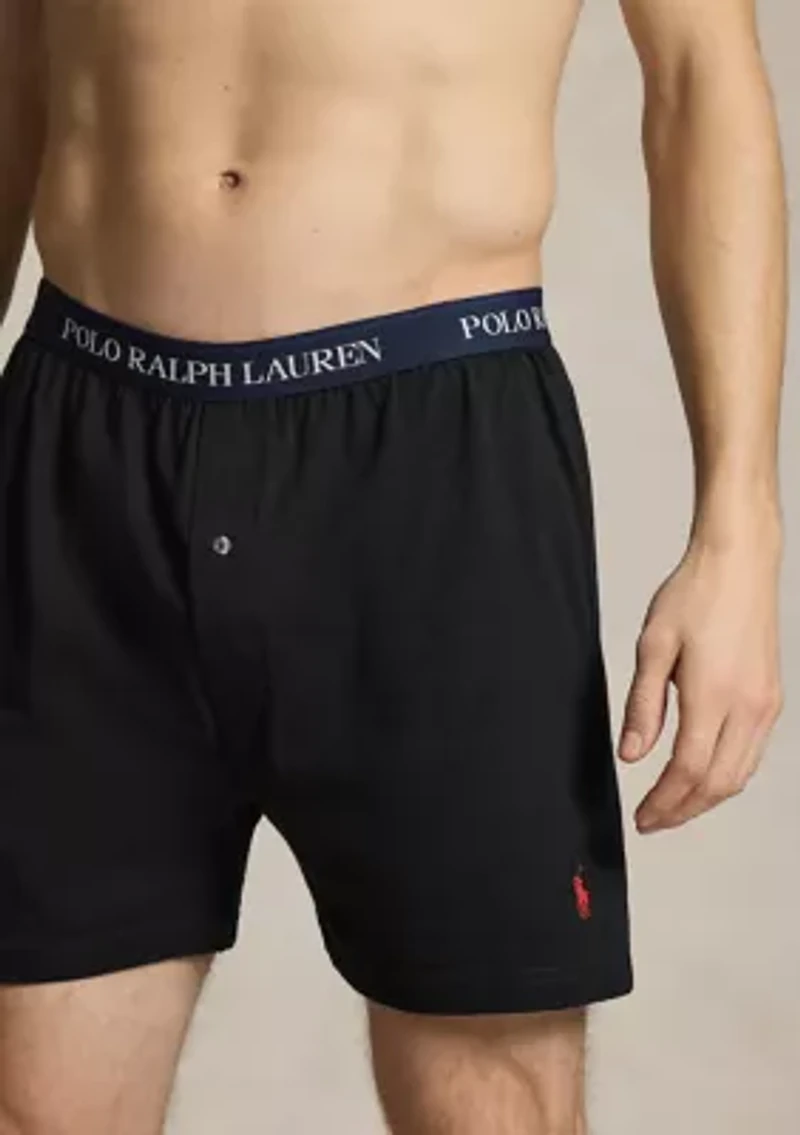 Classic Fit Knit Boxers - 6-Pack