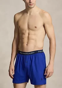 Classic Fit Knit Boxers - 6-Pack