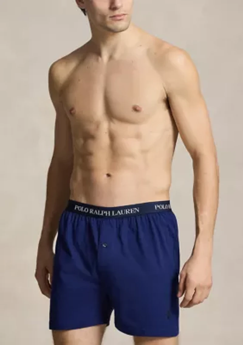 Classic Fit Knit Boxers - 6-Pack
