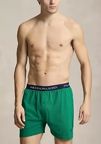 Classic Fit Knit Boxers - 6-Pack