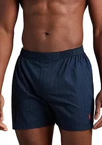 Men's Classic Fit Cotton Woven Boxers