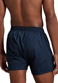 Men's Classic Fit Cotton Woven Boxers