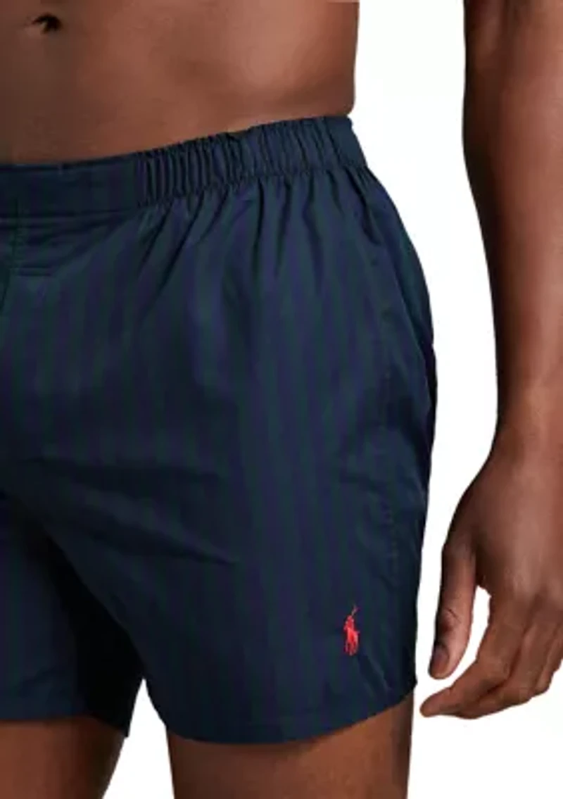 Men's Classic Fit Cotton Woven Boxers