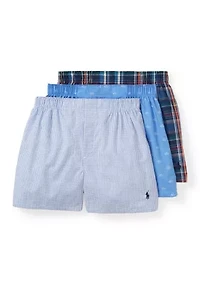 Clasic Fit Woven Boxer - 3 Pack