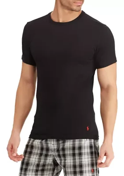 Slim Fit Crew Undershirts - 3 Pack